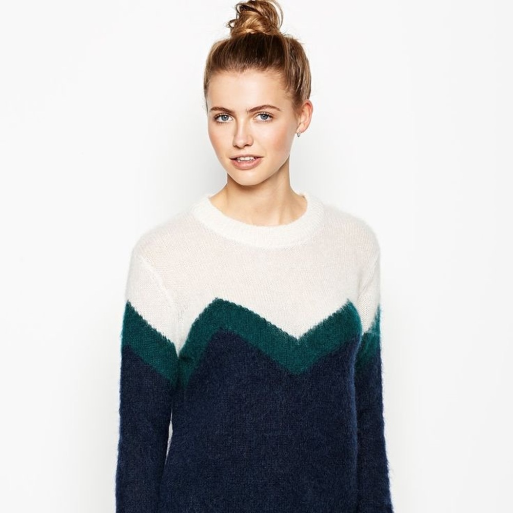 Jack Wills Elmwood Crew Wool & Mohair Blend